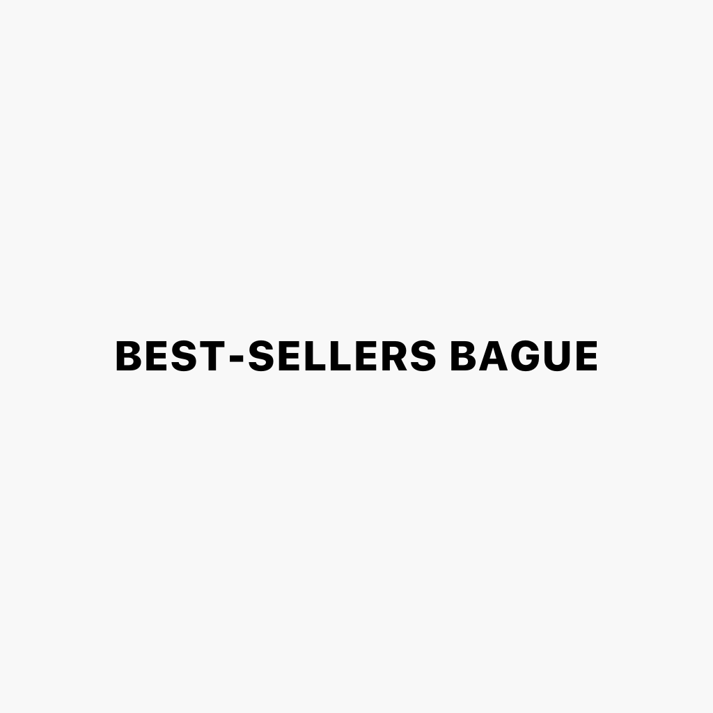 Best-Sellers Bagues